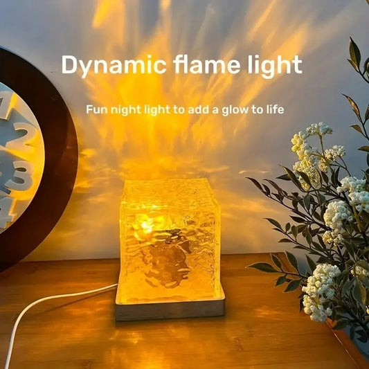 Dynamic Rotating Water Ripple Projector Night Light™